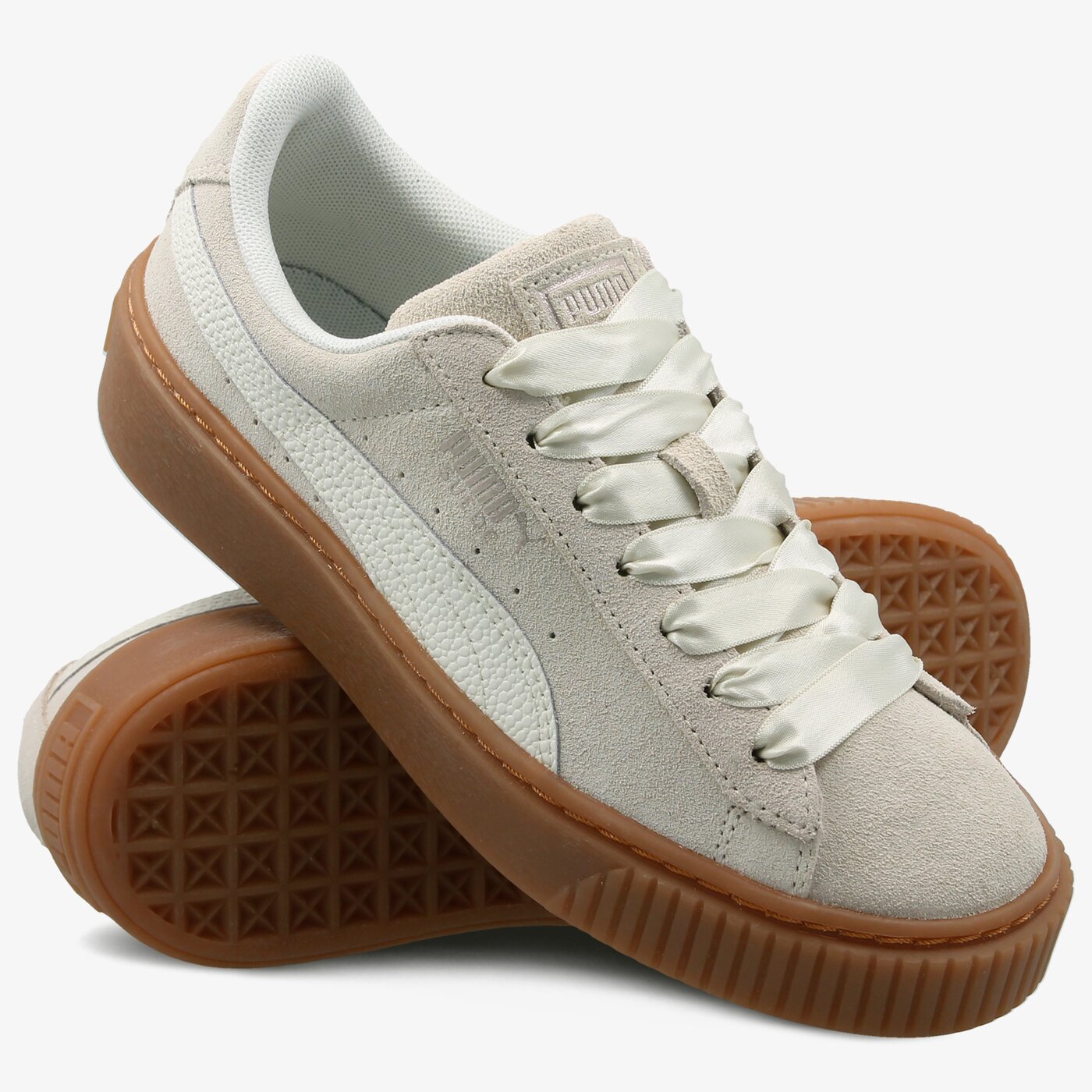 Puma Suede Platform Bubble Wn S Rusvai Gelsva Eur