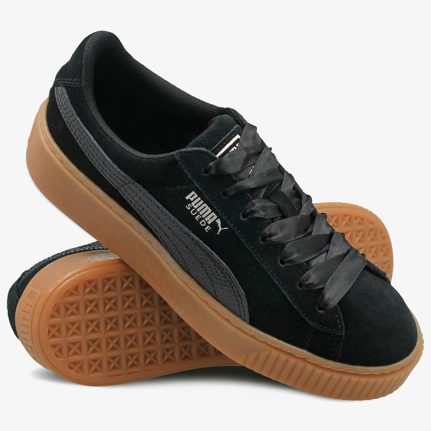 PUMA SUEDE PLATFORM BUBBLE WN S 36643901 JUODA 69 99 EUR Kedai E