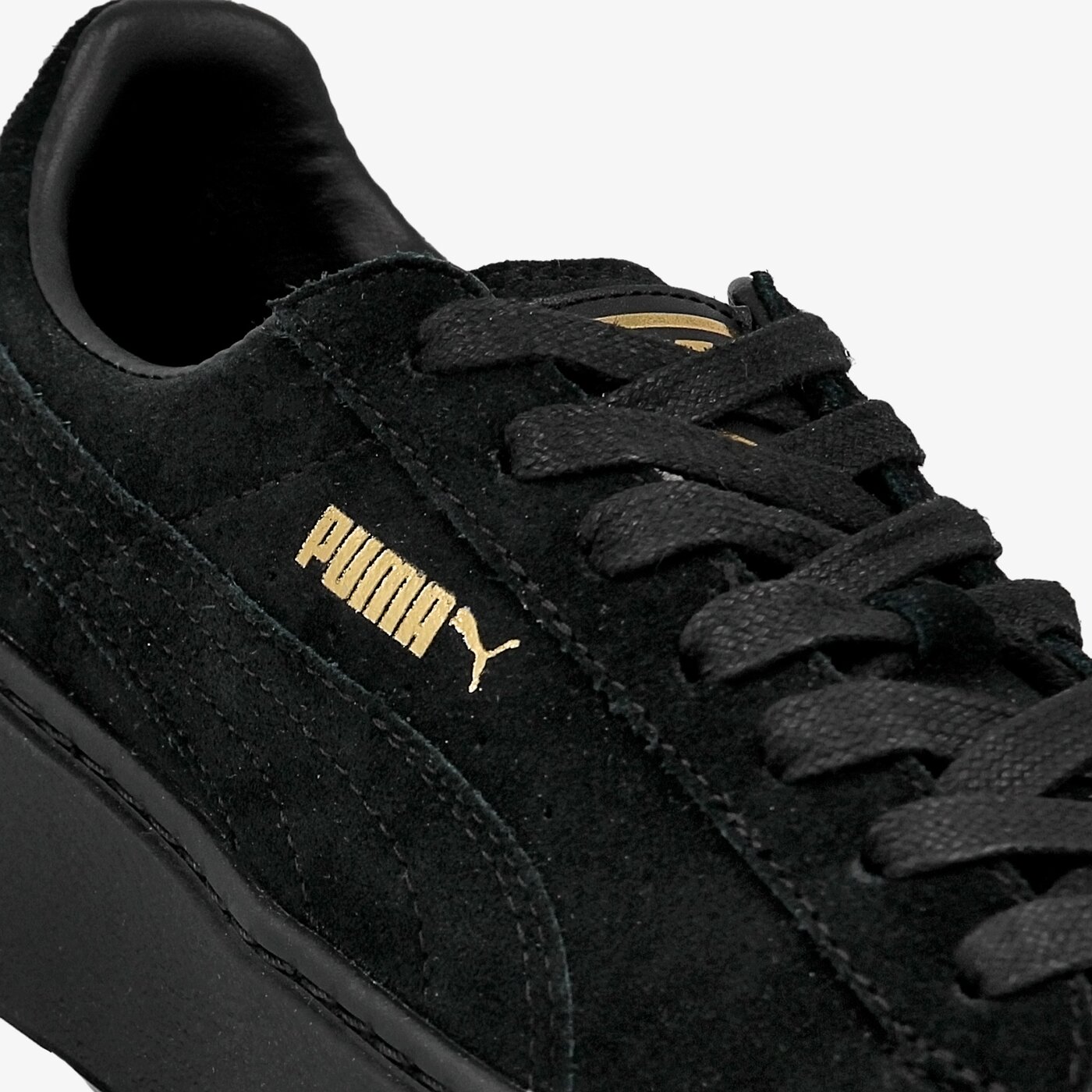 Puma Suede Platform Gold Juoda Eur Kedai E