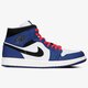 Vyriški kedai AIR JORDAN 1 MID SE 852542-400 spalva mėlyna