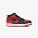 Vaikiški kedai JORDAN 1 MID  640734-074 spalva raudona