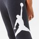 Vaikiškos kelnės JORDAN TAMPRĖS JUMPMAN BY NIKE LEGGING GIRL 45a762-023 spalva juoda