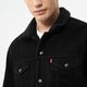 Vyriška rudeninė striukė LEVI'S STRIUKĖ TYPE 3 SHERPA TRUCKER 16365-0100 spalva juoda