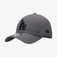 Vaikiška kepurė su snapeliu NEW ERA KEPURĖ MLB LEAGUE ESSENTIAL LA DODGERS GRHBLK 80536254 spalva pilka