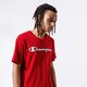 Vyriški marškinėliai CHAMPION MARŠKINĖLIAI LOGO TEE 215280rs001 spalva raudona