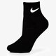 Moteriškos kojinės NIKE KOJINĖS 3PPK QUARTER BLACK sx47060-010 spalva juoda