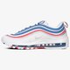 Vyriški kedai NIKE AIR MAX 97 921826404 spalva balta