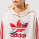 Moteriškas džemperis ADIDAS DŽEMPERIS SU GOBTUVU HOODIE hk5210 spalva balta