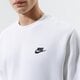 Vyriškas džemperis NIKE DŽEMPERIS SPORTSWEAR CLUB FLEECE bv2662-100 spalva balta