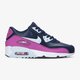 NIKE AIR MAX 90 LEATHER (GS)  833376402 spalva tamsiai mėlyna