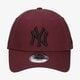 Vyriška kepurė su snapeliu NEW ERA KEPURĖ LEAGUE 9FORTY NYY NEW YORK YANKEES MRN 12134894 spalva tamsiai raudona