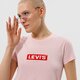 Moteriški marškinėliai LEVI'S MARŠKINĖLIAI WT-GRAPHIC TEES a2086-0022 spalva rožinė