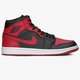 Vyriški kedai AIR JORDAN 1 MID 554724-074 spalva raudona