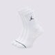 Moteriškos kojinės JORDAN KOJINĖS UNISEX JORDAN JUMPMAN CREW SOCKS (3 PACK) sx5545-100 spalva balta