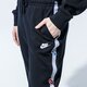 Moteriškos kelnės NIKE KELNĖS W NSW ICN CLSH FLC PANT BB cj2036-010 spalva juoda
