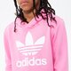 Vaikiškas džemperis ADIDAS DŽEMPERIS SU GOBTUVU TREFOIL HOODIE GIRL hk0271 spalva rožinė