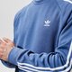 Vyriškas džemperis ADIDAS DŽEMPERIS 3-STRIPES CREW gn3482 spalva mėlyna