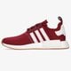 Vyriški kedai ADIDAS NMD_R1 fx6787 spalva tamsiai raudona