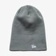 Vaikiška kepurė NEW ERA KEPURĖ  ŽIEMINĖ ESSENTIAL LONG KNIT NE GRY LONG KNIT 11314028 spalva pilka
