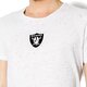 Vyriški marškinėliai NEW ERA MARŠKINĖLIAI CONCRETE TEE OAK RAIDERS WHT 11372546 spalva rusvai gelsva