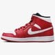 Vyriški kedai AIR JORDAN 1 MID 554724605 spalva raudona