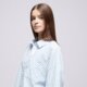 Moteriški marškinėliai NIKE MARŠKINIAI W NSW OFFLN WVN PPLN STRP SS ii4228-435 spalva mėlyna