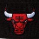 Vaikiška kepurė NEW ERA KEPURĖ  ŽIEMINĖ ESSENTIAL CUFF KNIT BULLS CHICAGO BU 12156075 spalva juoda