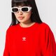 Moteriškas džemperis ADIDAS DŽEMPERIS SWEATSHIRT hf7479 spalva raudona