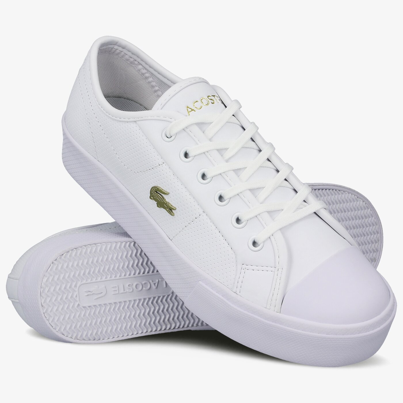 Lacoste Ziane Plus Grand 01201cfa 740cfa0005216 Balta 64 99 Kedai Sizeer Lt