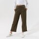 Moteriškos kelnės PUMA KELNĖS HER RIBBED WIDE PANTS - GRAPE LEAF 58952544 spalva rusvai žalsva