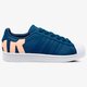 Moteriški kedai ADIDAS SUPERSTAR W  d96740 spalva tamsiai mėlyna