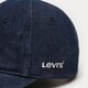 Vaikiška kepurė su snapeliu LEVI'S KEPURĖ ESSENTIAL CAP d75890004 spalva mėlyna