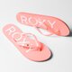 Moteriškos šlepetės ROXY SANDY arjl100438pw0 spalva oranžinė