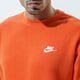 Vyriškas džemperis NIKE DŽEMPERIS SPORTSWEAR CLUB bv2662-837 spalva oranžinė