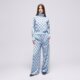 Moteriškos kelnės ADIDAS KELNĖS WIDE LEG PANTS kv1170 spalva mėlyna