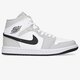 AIR JORDAN 1 MID  bq6472-015 spalva pilka