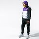 Vyriška žieminė striukė NEW ERA STRIUKĖ NBA HOODED WINDBREAKER LOSLAK WHIBLKTRP 12033458 spalva raudona