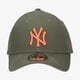 Vyriška kepurė su snapeliu NEW ERA KEPURĖ 9FORTY NYY KHA NEW YORK YANKEES NOV 60141835 spalva rusvai žalsva