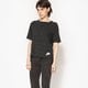 Moteriški marškinėliai NIKE MARŠKINĖLIAI SS NSW AV15 MARŠKINĖLIAI KNT 838954010 spalva juoda