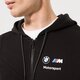 Vyriška rudeninė striukė PUMA STRIUKĖ PRZEJŚCIOWA BMW MMS HDD SWEAT JACKET 535864-01 spalva juoda