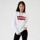 Moteriškas džemperis LEVI'S DŽEMPERIS GRAPHIC STANDARD CREW 18686-0011 spalva balta