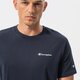 Vyriški marškinėliai CHAMPION MARŠKINĖLIAI CREWNECK MARŠKINĖLIAI 218281bs501 spalva tamsiai mėlyna