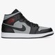 Vyriški kedai AIR JORDAN 1 MID  554724-096 spalva pilka