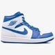 Vyriški kedai AIR JORDAN 1 MID 554724-114 spalva mėlyna