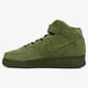 Vyriški kedai NIKE AIR FORCE 1 MID '07  315123302 spalva žalia