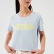 Moteriški marškinėliai LEVI'S MARŠKINĖLIAI CROPPED JORDIE TEE a0785-0011 spalva mėlyna