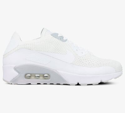 NIKE AIR MAX 90 ULTRA 2.0 FLYKNIT | 875943101 | BALTA | 89,99 € | Nike | ✪  Sizeer.lt ✪