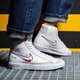 Vaikiški kedai NIKE BLAZER MID '77  dm9475-100 spalva balta
