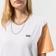 Moteriški marškinėliai VANS MARŠKINĖLIAI LEFT CHEST COLORBLOCK EM vn0a7rsqwtm1 spalva balta
