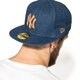 Vaikiška kepurė su snapeliu NEW ERA KEPURĖ RUSTIC NY YANKEES NAV//BRN 80259284 spalva tamsiai mėlyna